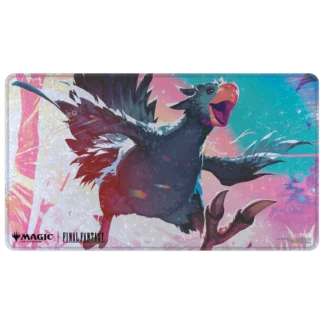 MTG FF - Black Chocobo Stiched Playmat