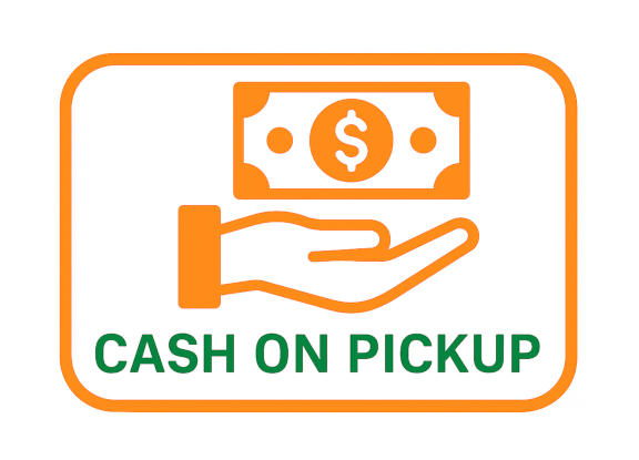 Cash on pickup