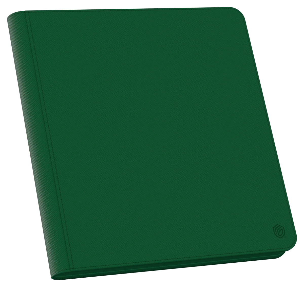 Ultimate Guard Zipfolio 480 Green 24-Pocket Playset Xenoskin binder front cover